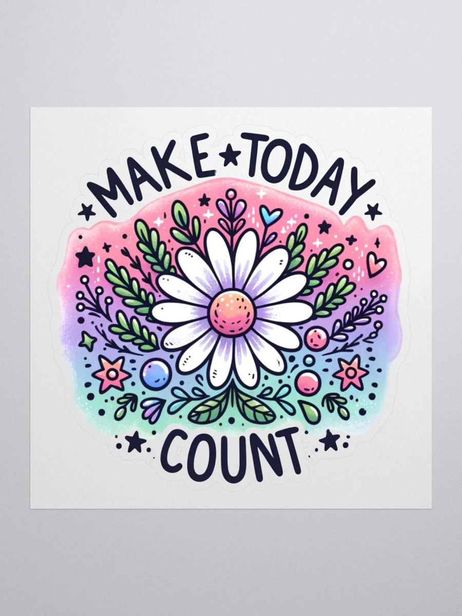Make Today Count Floral Sticker Pack product image (2)