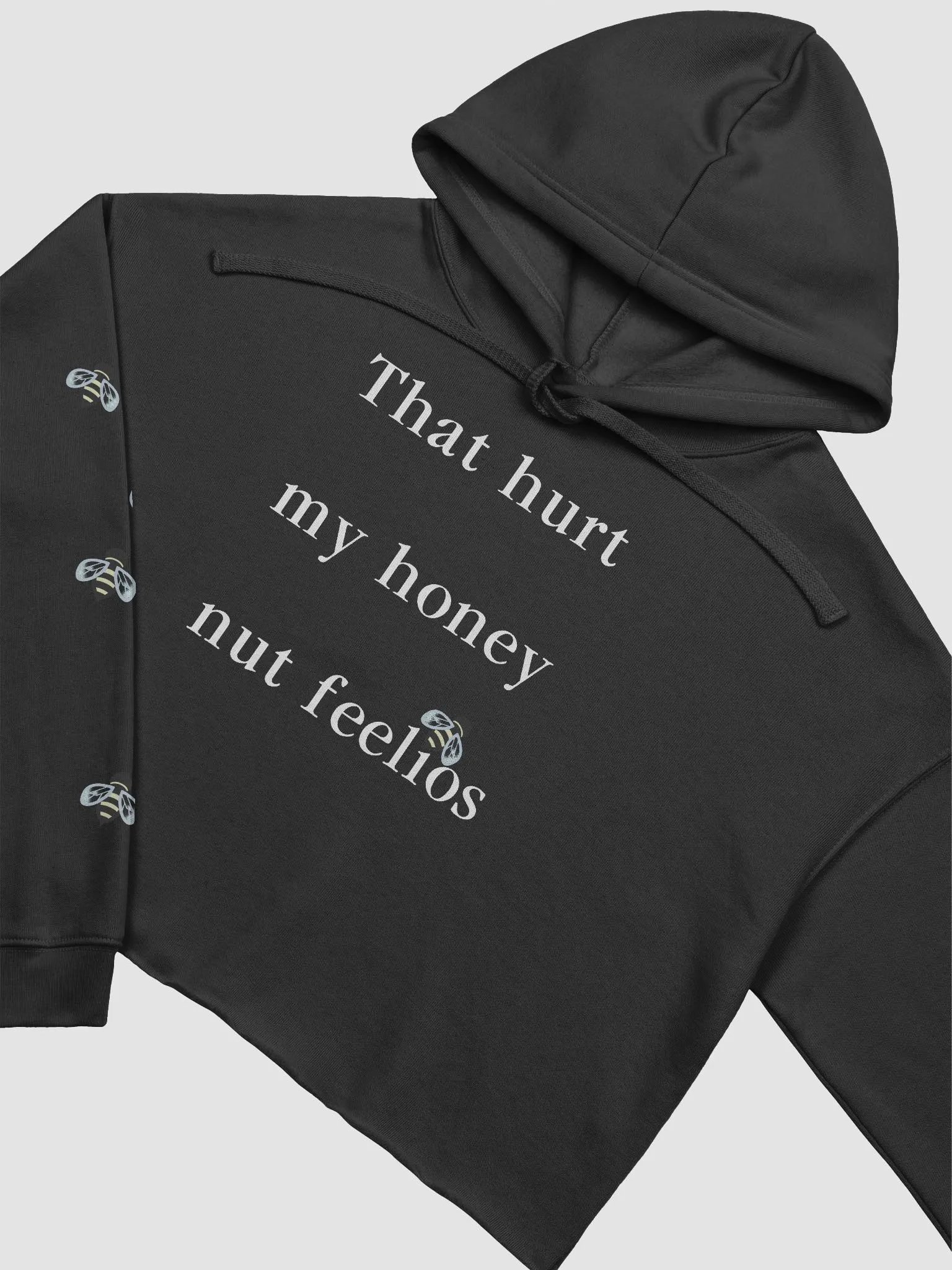 Honey Nut Feelios Cropped Hoodie product image (3)