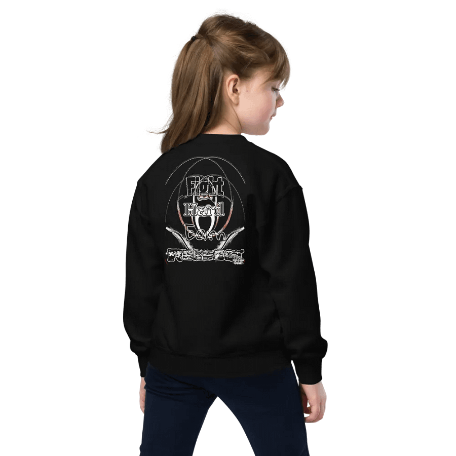 Fight Hard Earn Respect - Youth Crew Neck Sweatshirt product image (3)