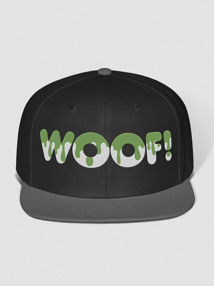 Speak Hat - WOOF! - Green Drip product image (1)