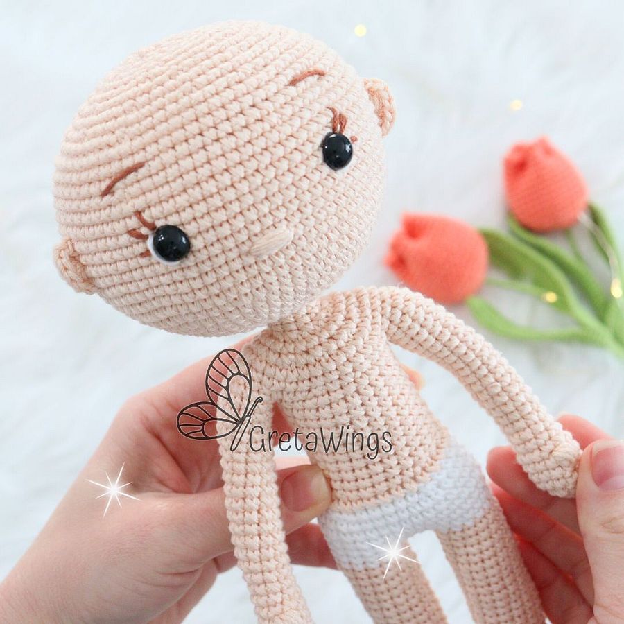 Patrón de Cuerpo Base para Muñecas Amigurumi Versión 2 (Descarga Digital) product image (3)
