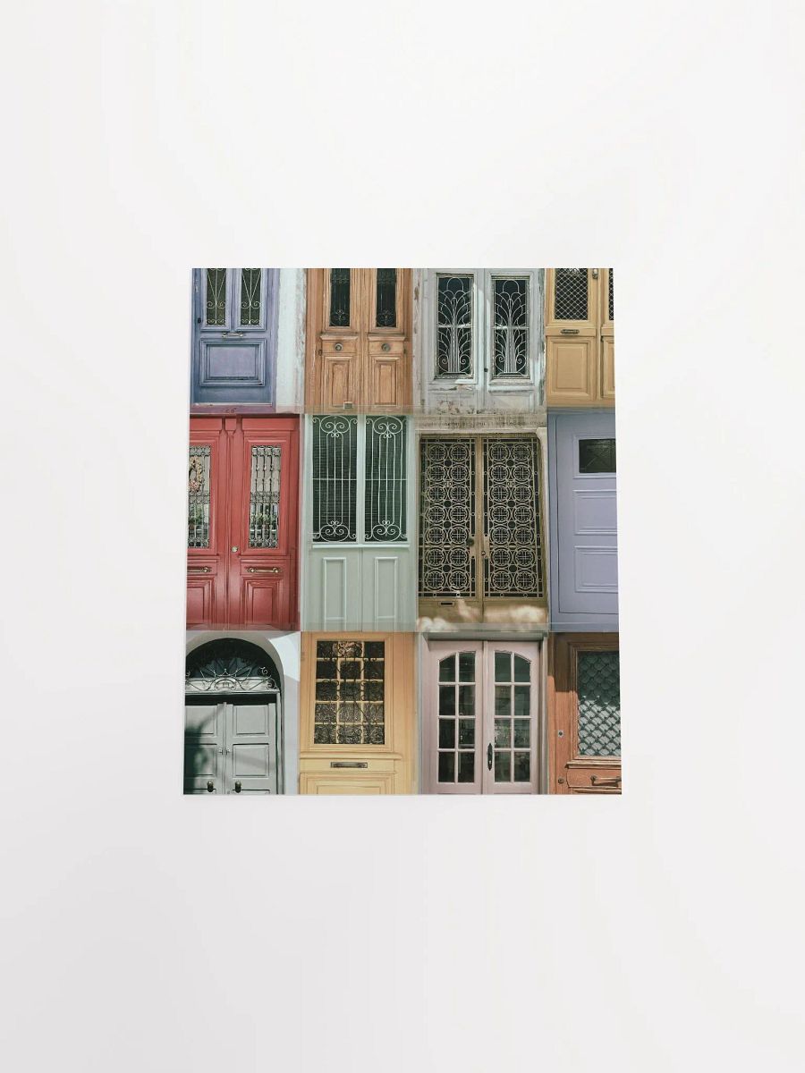 Greek Doors - Enhanced Matte Paper Poster product image (4)