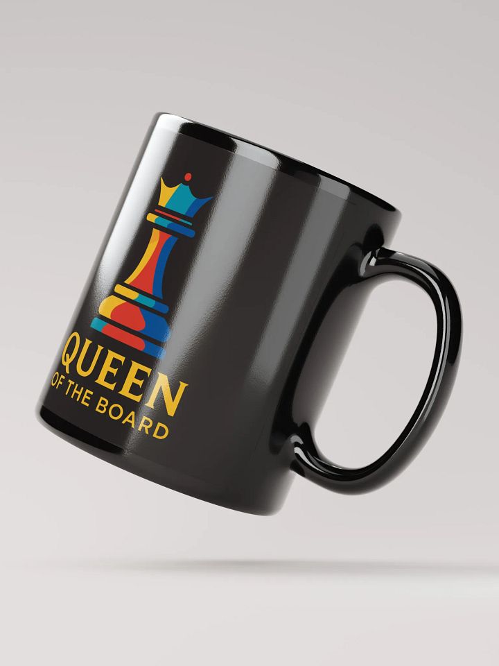 Queen of the Board - Black Glossy Mug product image (2)