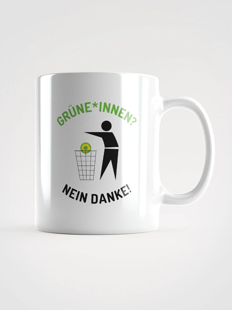 Kaffee Tasse/Becher Grüne*innen Nein Danke - Spruch Statement Tasse product image (1)
