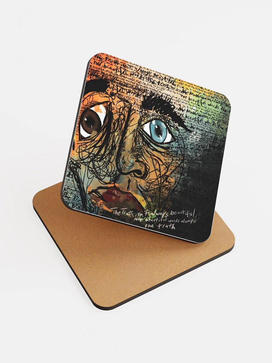 Truth Isnt Always Beautiful Coasters product image (3)