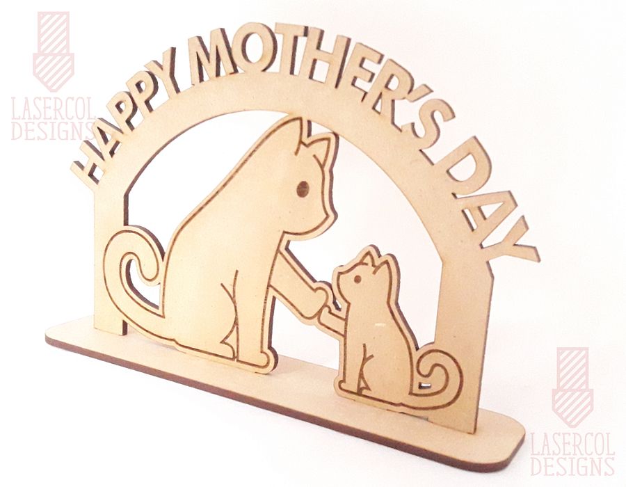 Mother's Day Gift Plaque (Three Sizes) Set 3 - Laser Cut Files product image (7)