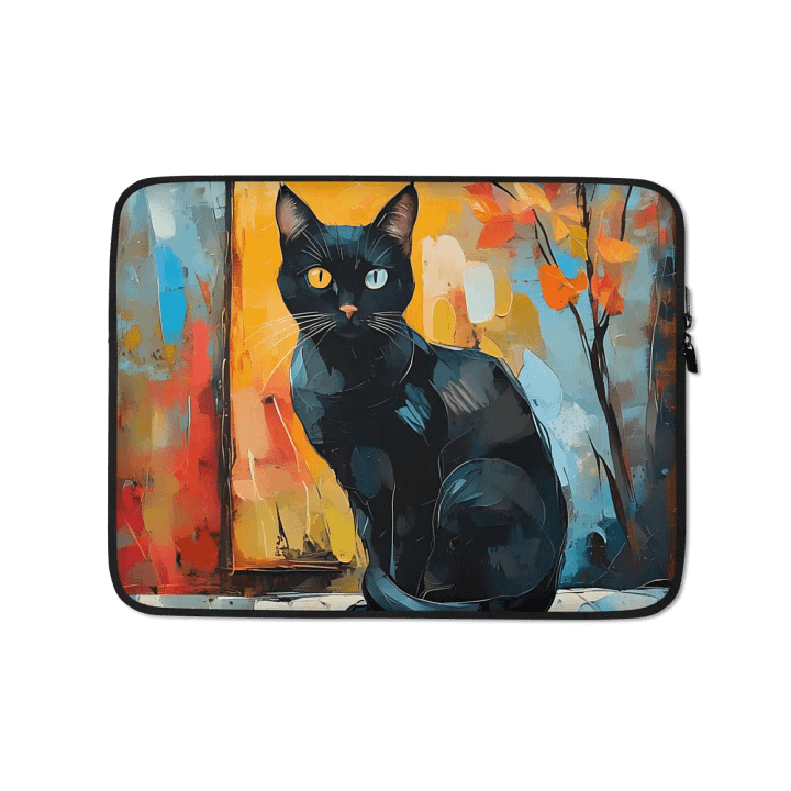 Mystic Feline Laptop Sleeve product image (1)