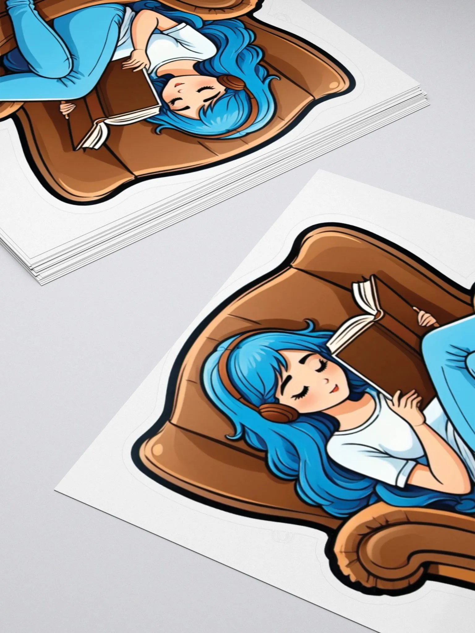 Blissful Reading Moments Sticker Set product image (10)