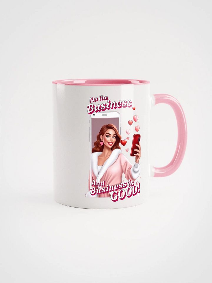I'm The Business - Social Media Influencer - Ceramic Mug with Color Inside - v6 product image (1)
