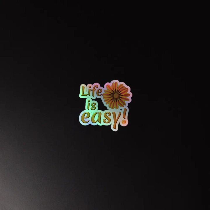 Life Is Easy! - Sticker product image (4)