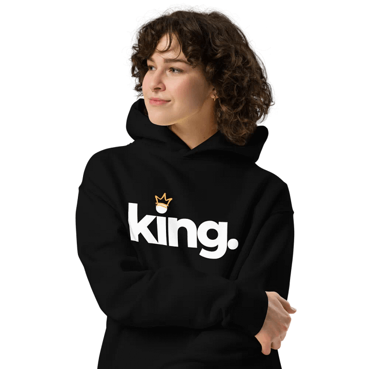 king. Unisex Hoodie product image (2)