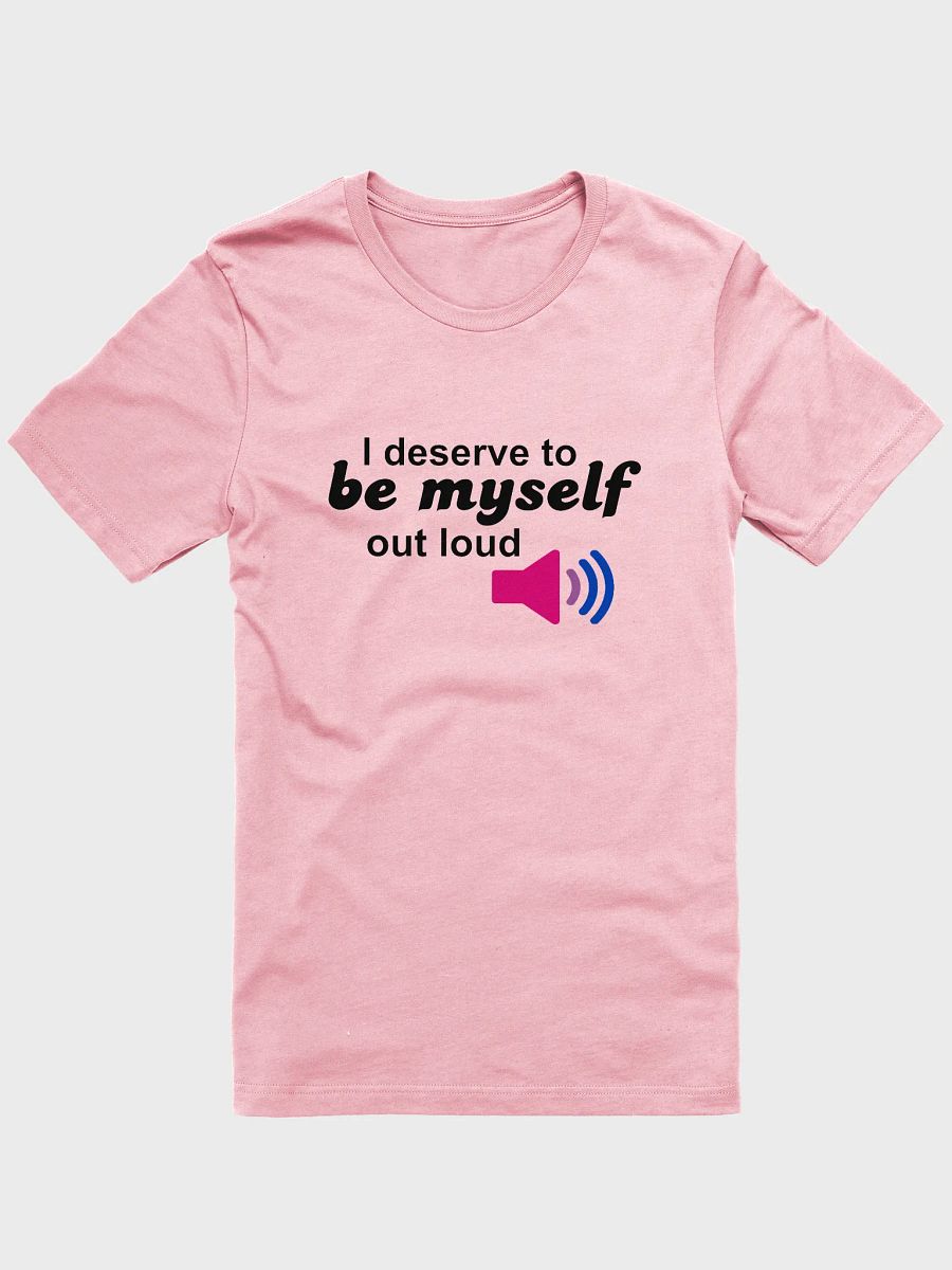 be myself out loud bisexual t-shirt product image (1)