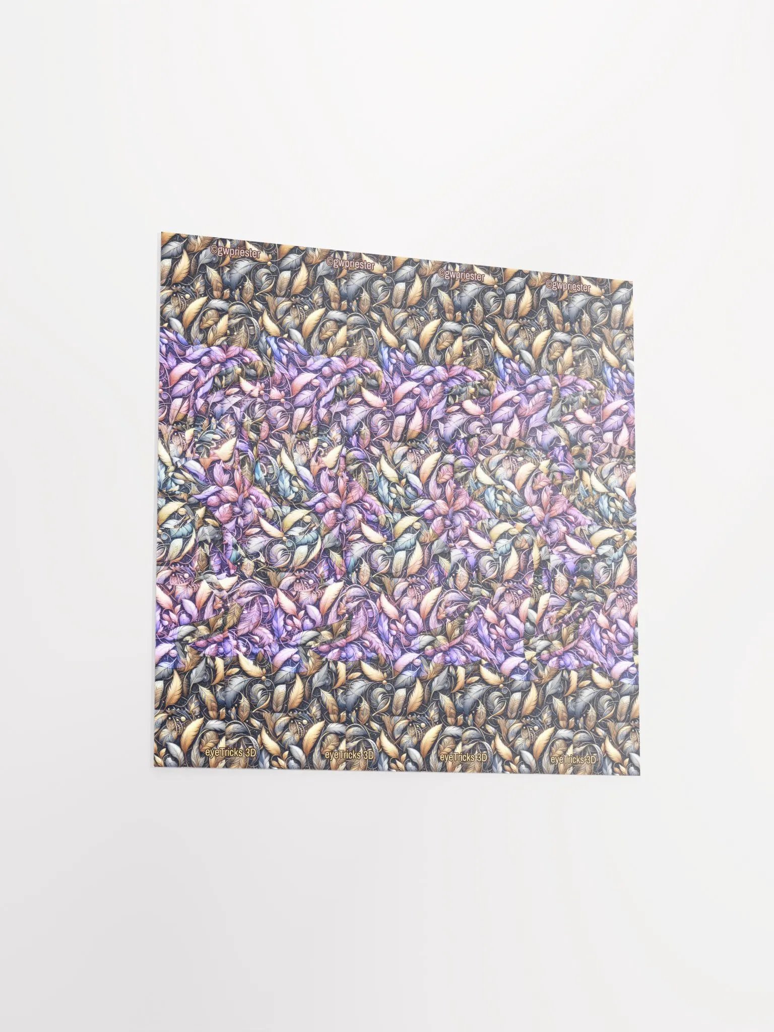 Swirls - 3D Stereogram Poster product image (11)