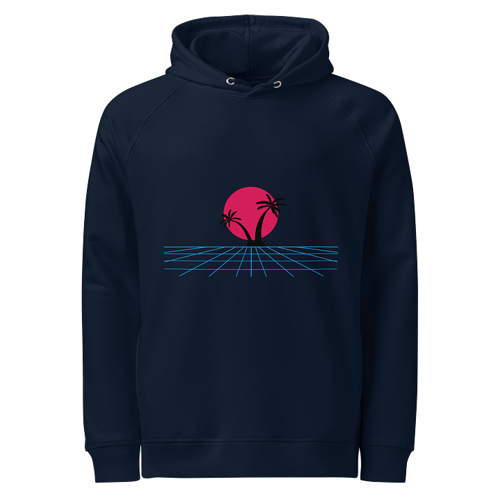 Retro-Futuristic Sunset Hoodie product image (1)