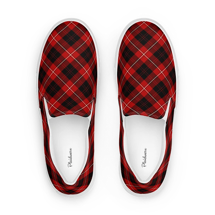 Cunningham Tartan Men's Slip-On Shoes product image (1)