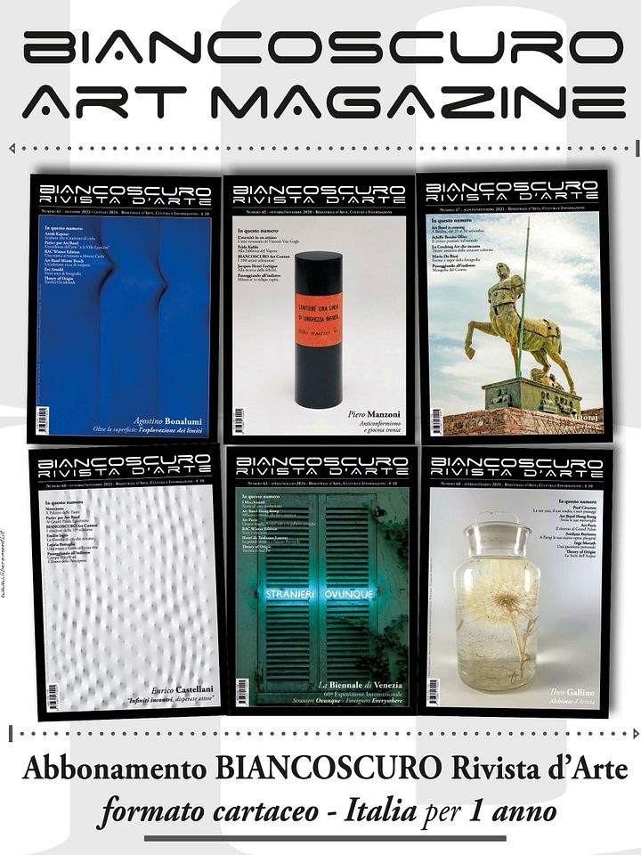 Biancoscuro Rivista d’Arte (Abbonamento formato cartaceo) product image (1)