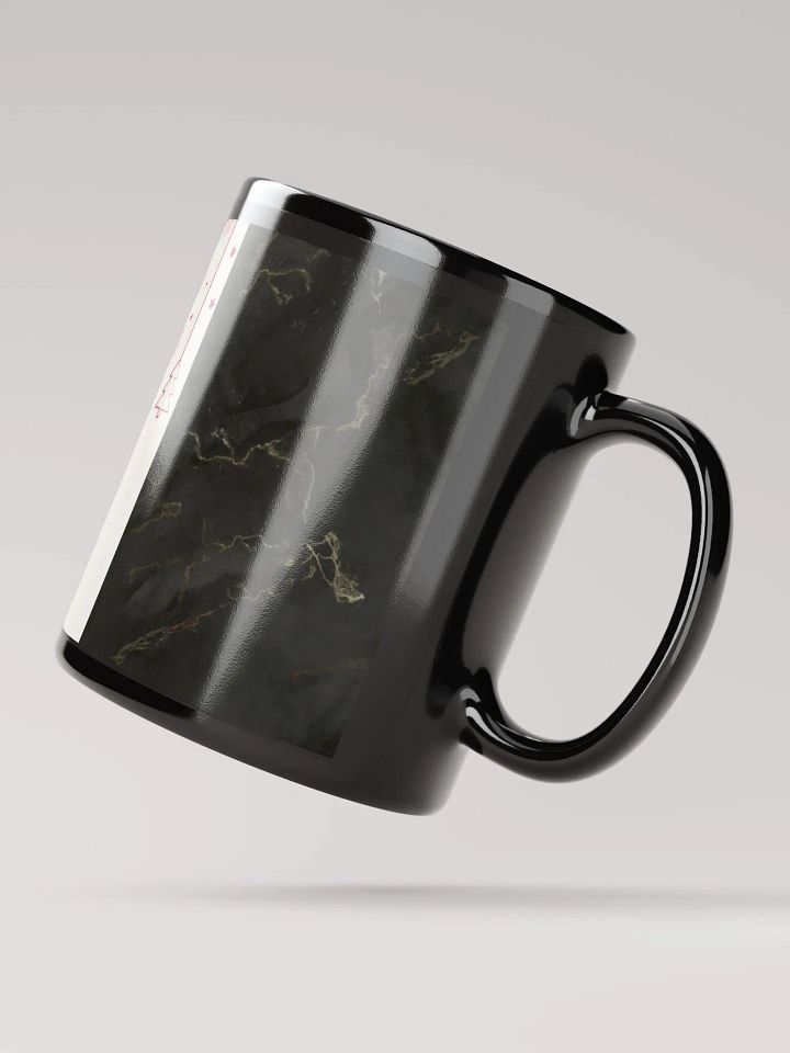 Merry Roesler's Christmas! Black Glossy Mug product image (4)