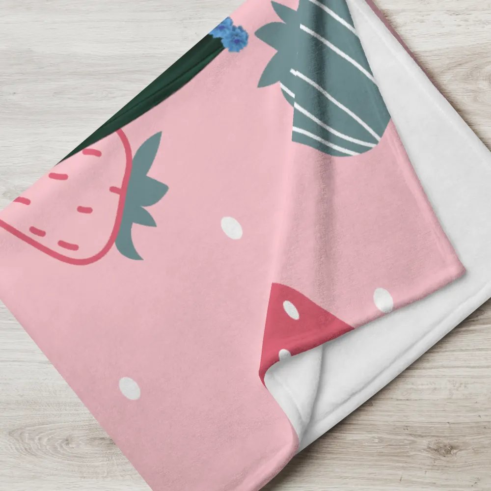 Strawberry Fields Birthday Blankie! product image (5)