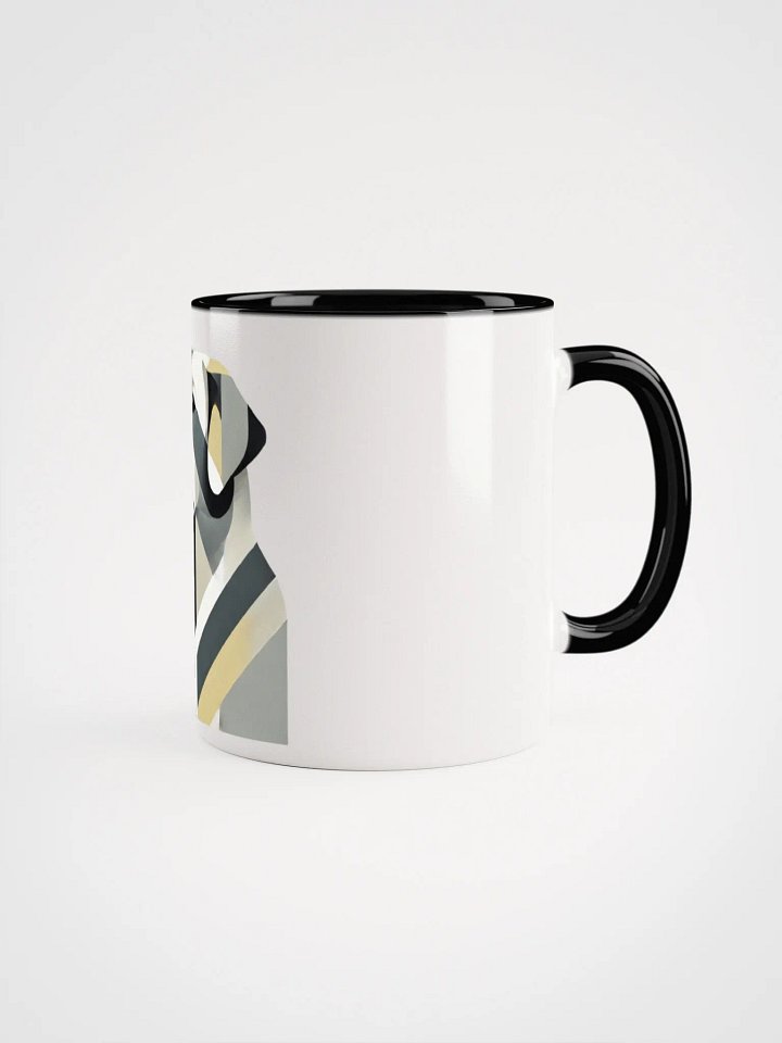 Labrador Silhouette Geometric Mug product image (1)