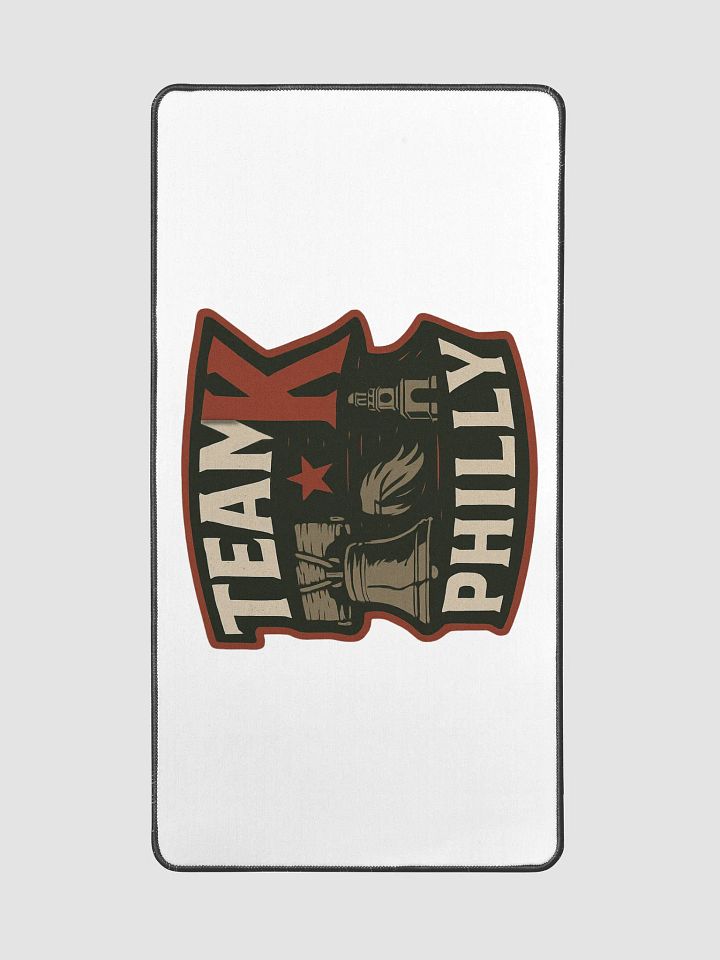 Team K Philly Desk Mat 15.5" x 31.5" product image (2)