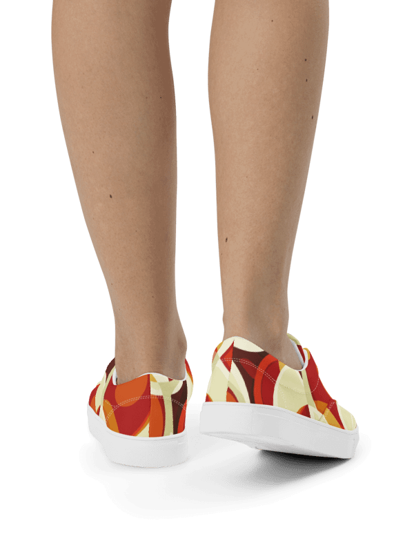 Sunset Fiesta | Women's Lace-Up Canvas Shoes product image (3)