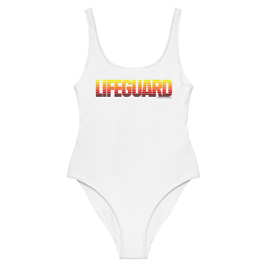 Lifeguard Sunrise One-Piece White Suit product image (2)