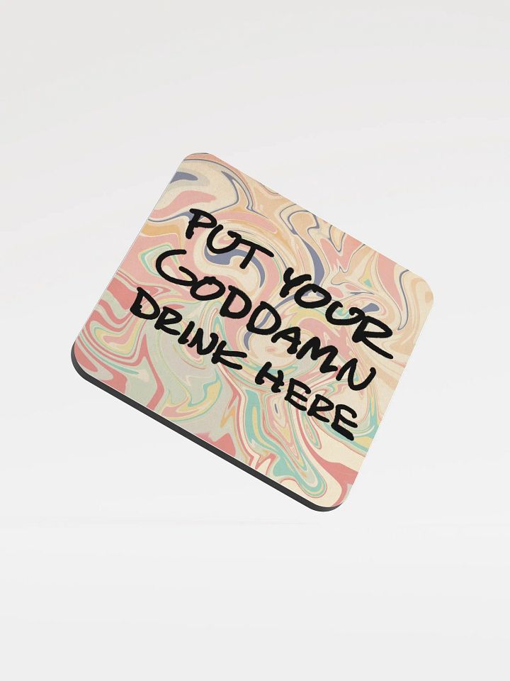 PYGDH coaster (trippy marble #2) product image (1)