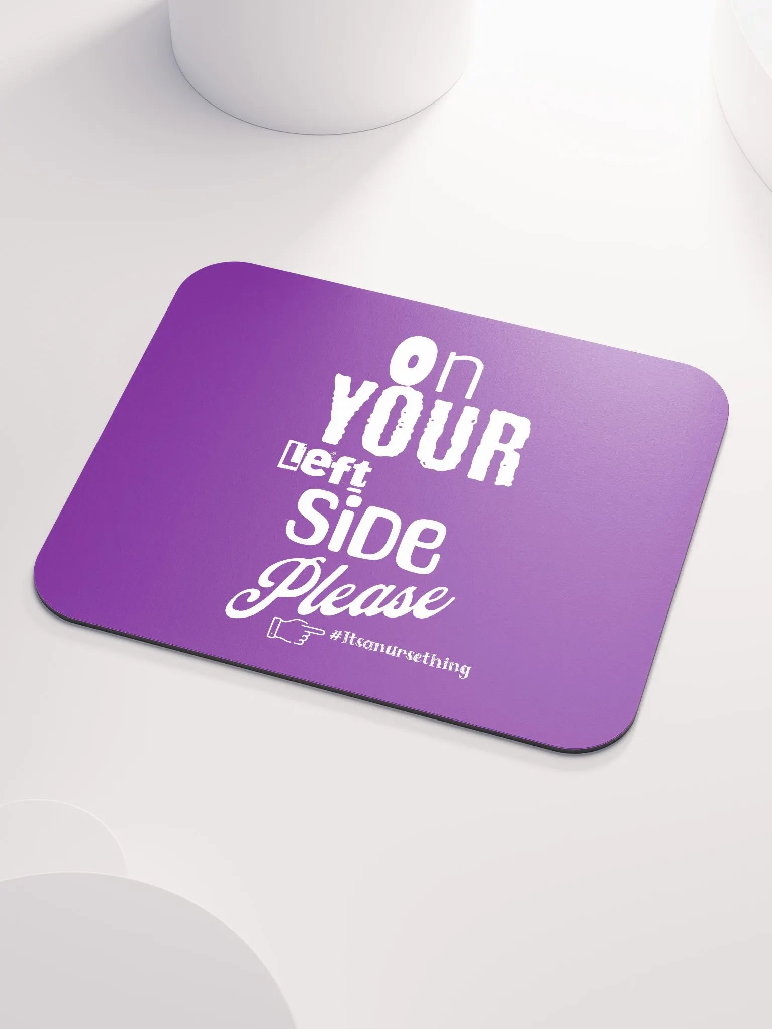 Funny Nurse Mousemat 