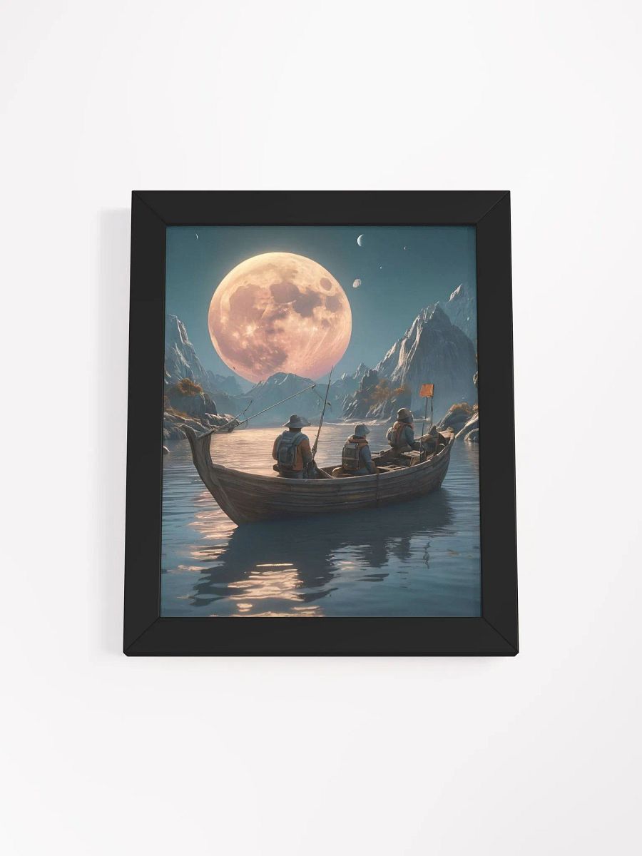 Fishermans Friends On A Tranquil Lake product image (1)
