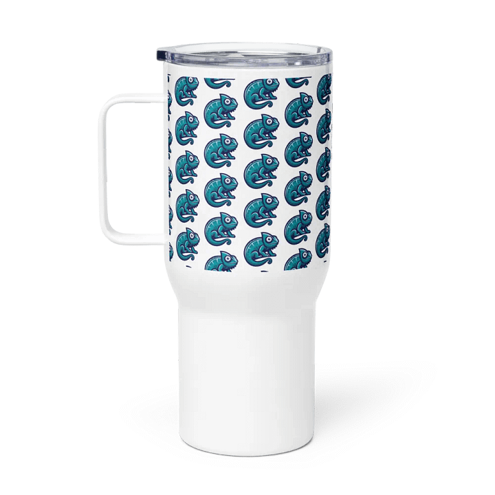 Chameleon Pattern Key Encounters Travel Mug product image (1)