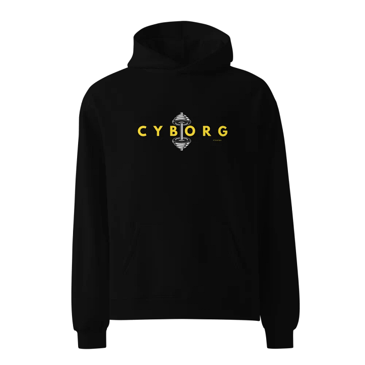 "Cyborg Dumbell" Oversized Hoodie product image (1)