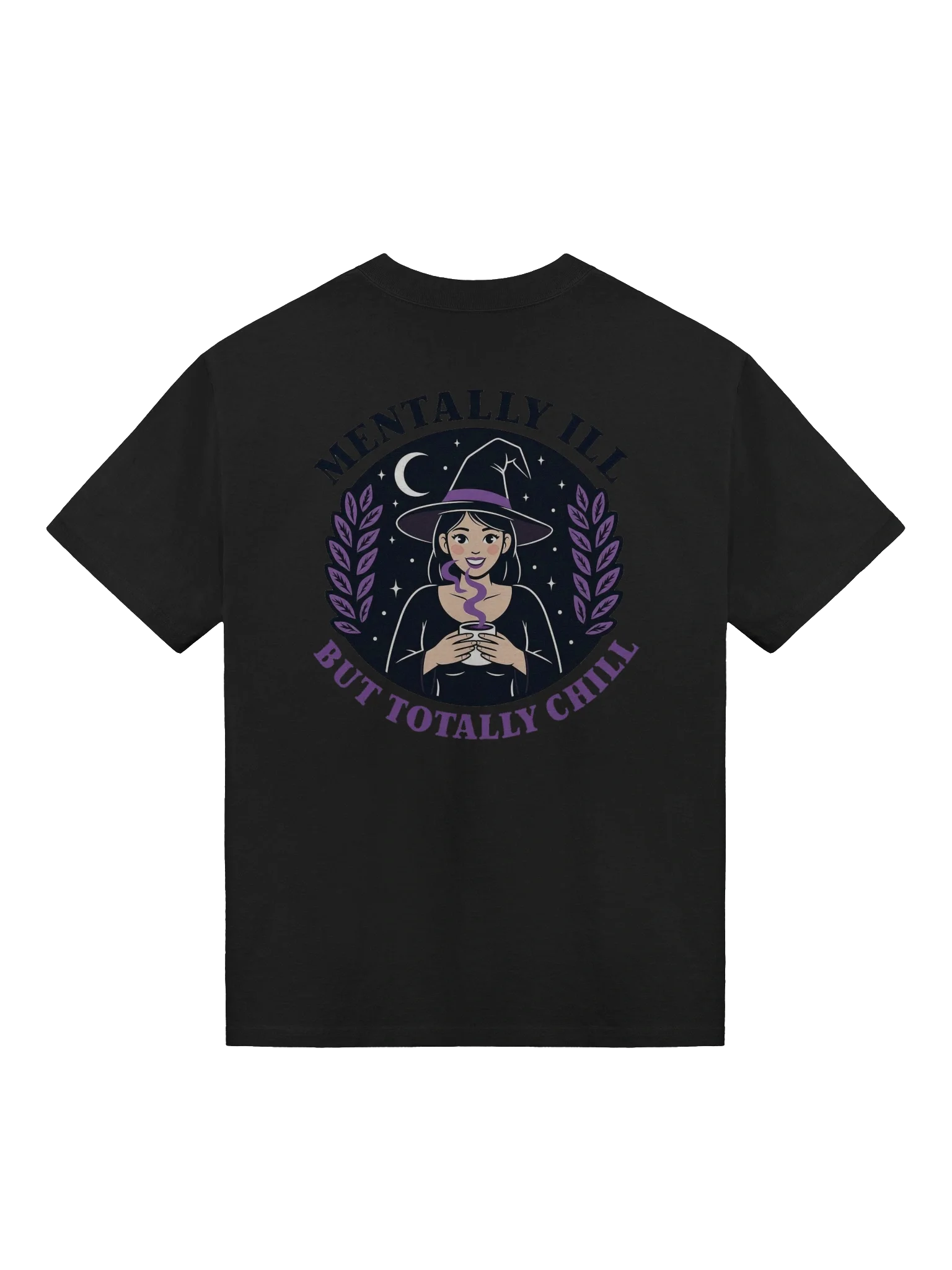 Mentally Ill but Totally Chill Faded Tee product image (5)