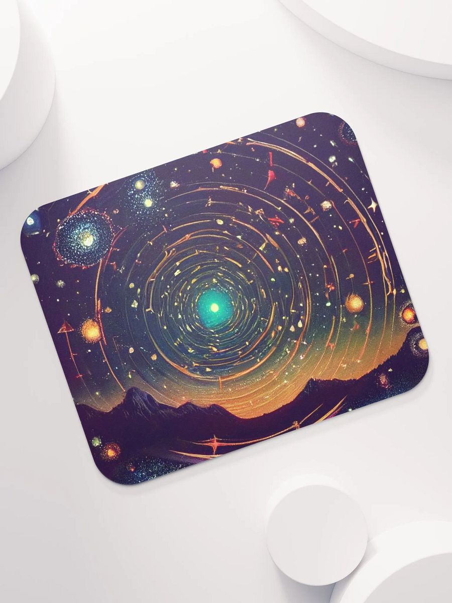 Galactic Vortex Mouse Pad product image (7)