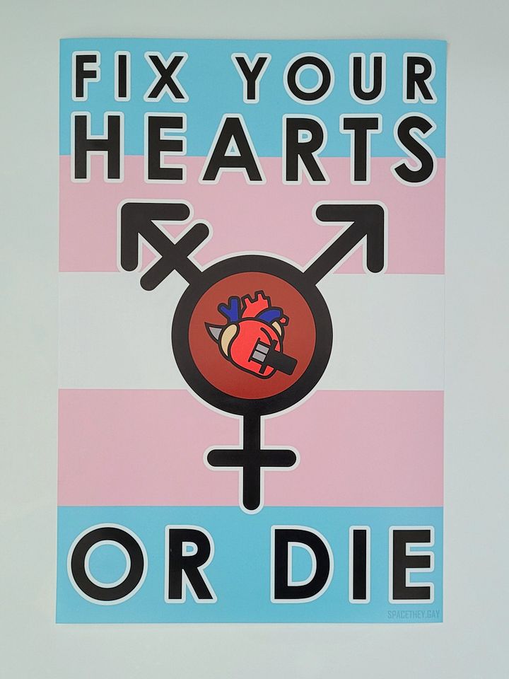 Fix Your Hearts or Die Poster product image (1)