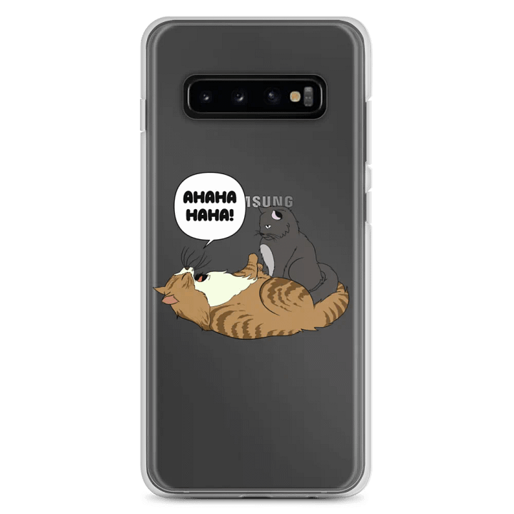 AHAHA Cat - Samsung Phone Case product image (2)