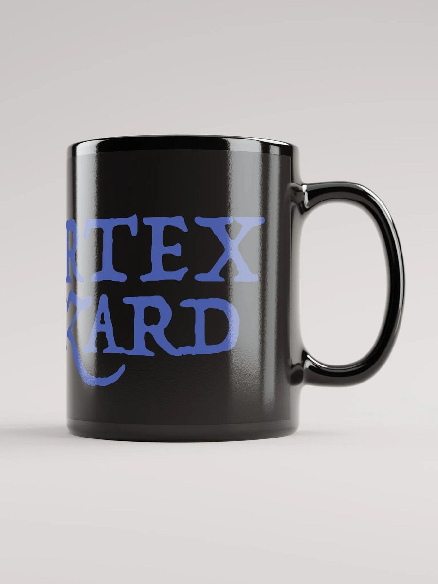 SACRED GEOMETRY VORTEX WIZARD • black mug product image (1)
