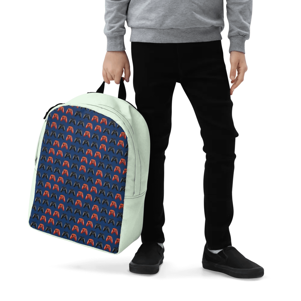 All over print game controllers gamer backpack product image (4)