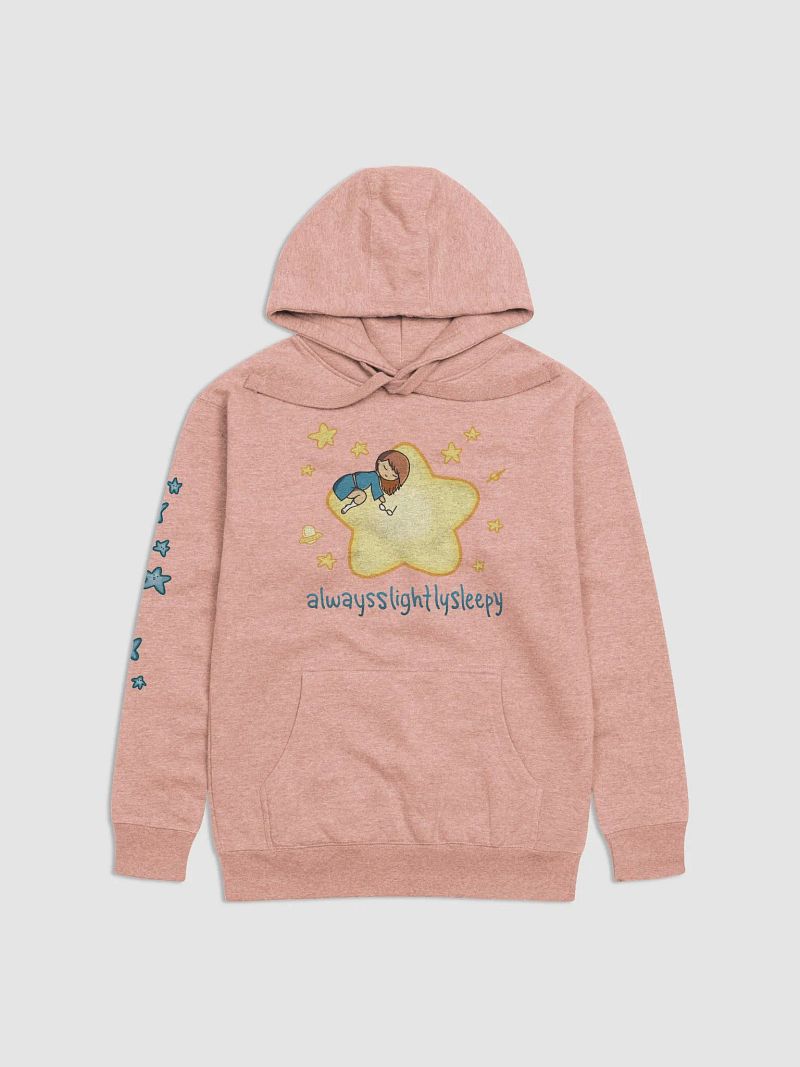 alwaysslightlysleepy unisex hoodie (Pink)