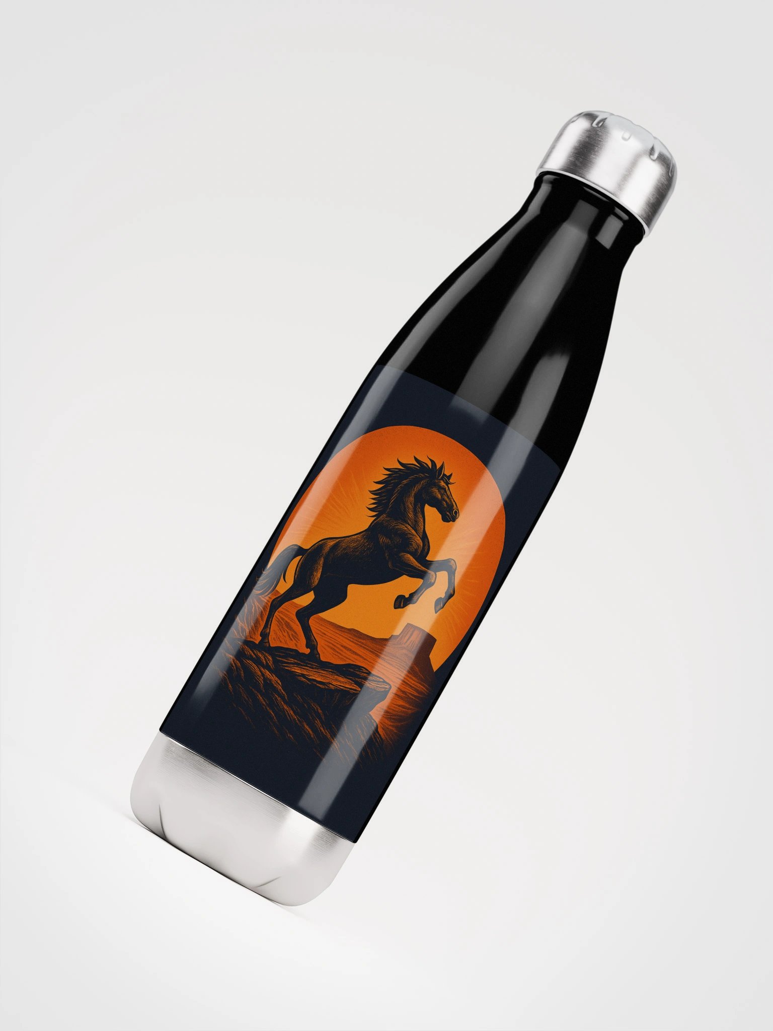WILD HORSE IN SUNSET product image (4)