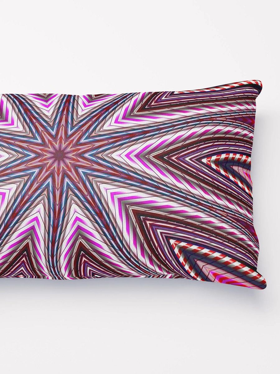 Candy Cane Kaleidoscope Throw Pillow product image (6)