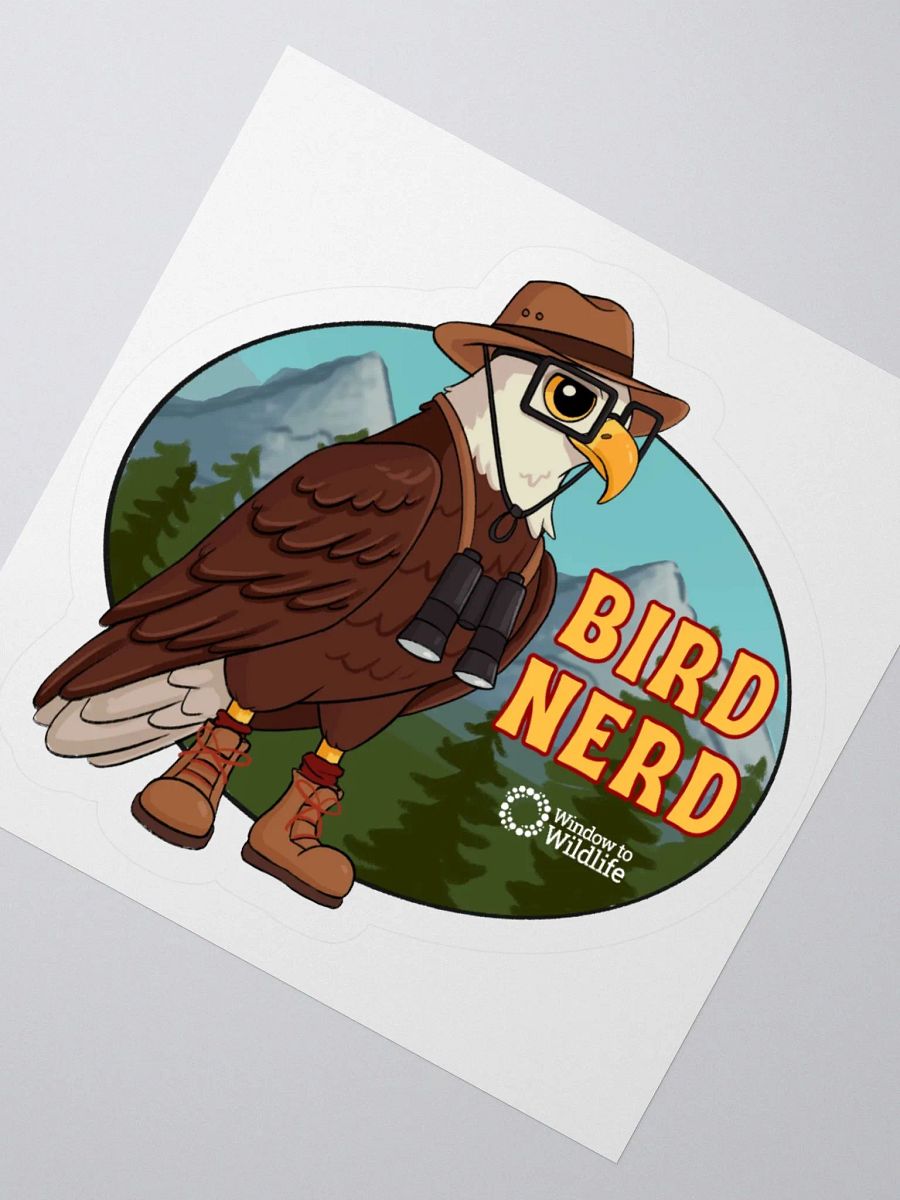 Bald Eagle - Bird Nerd Sticker product image (2)