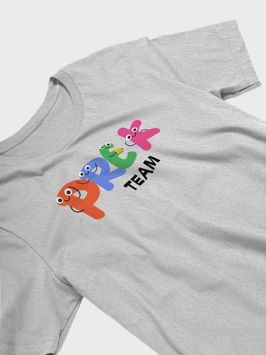 PRE K TEAM Cute Letter Characters T-Shirt product image (3)