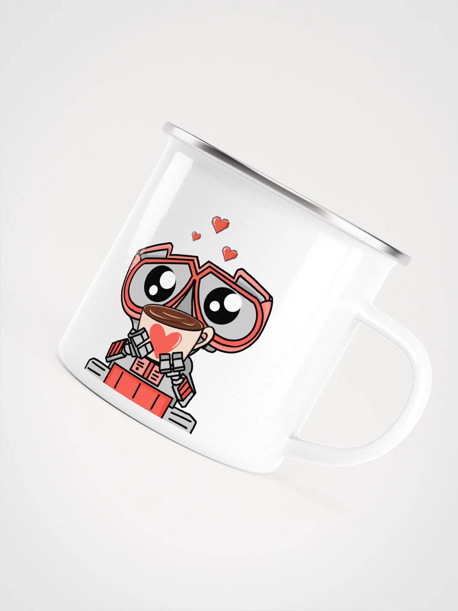Robot Luvs Coffee Metal Cup product image (5)