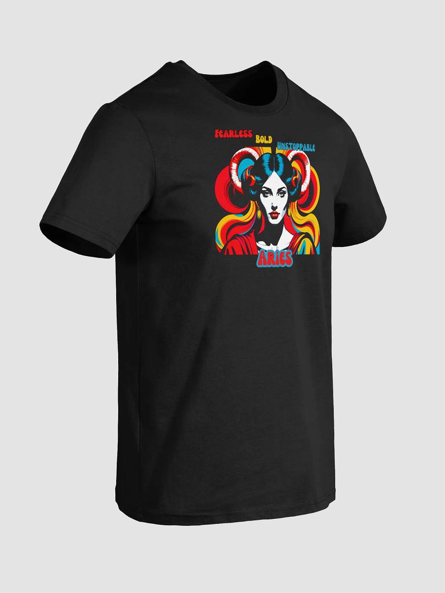 Aries 2025, Fearless, Black Tee product image (3)