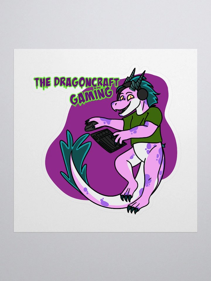 The Dragoncraft Gaming Stickers product image (1)
