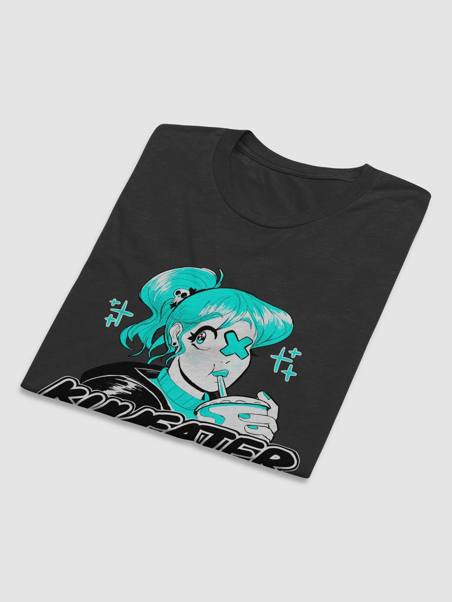 GIRLEATER T-SHIRT [BLACK] product image (5)