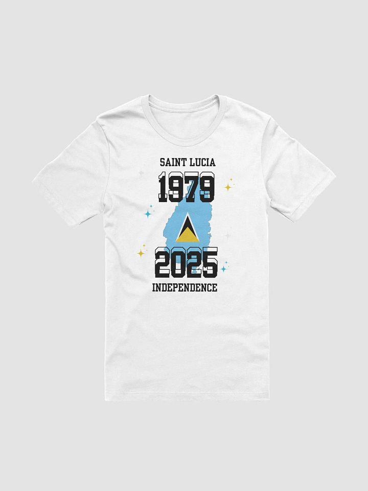 Saint Lucia Independence Flag Island T-Shirt product image (1)