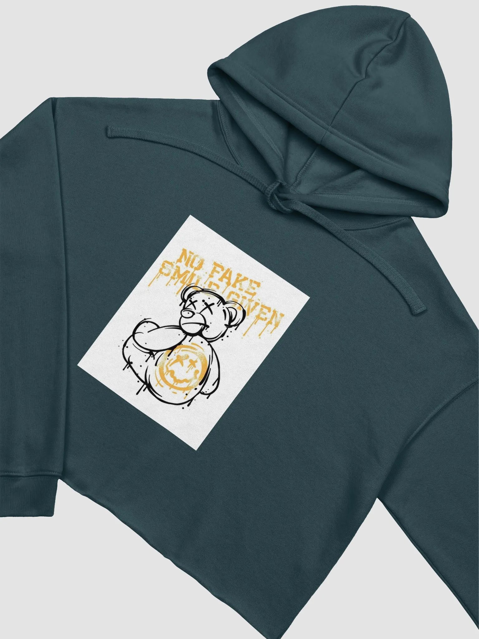 Thug Teddy Crop Hoodie product image (20)