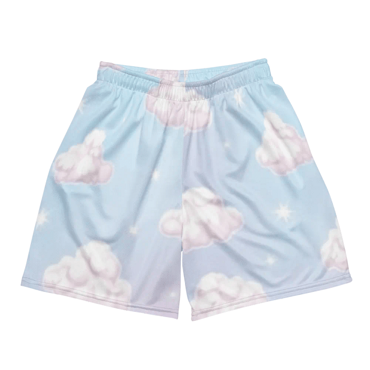 Celestial Cloudscape Unisex Mesh Shorts product image (1)