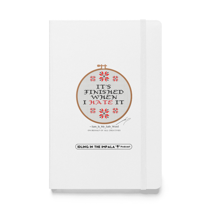 It's Finished When I HATE It - Lined Notebook (Various Colours) product image (1)